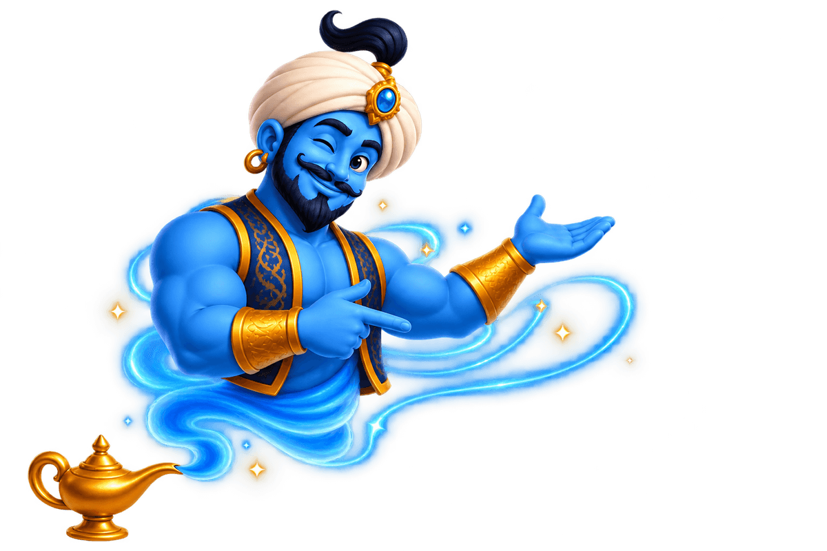 SupportGenie AI Documentation Specialist Mascot